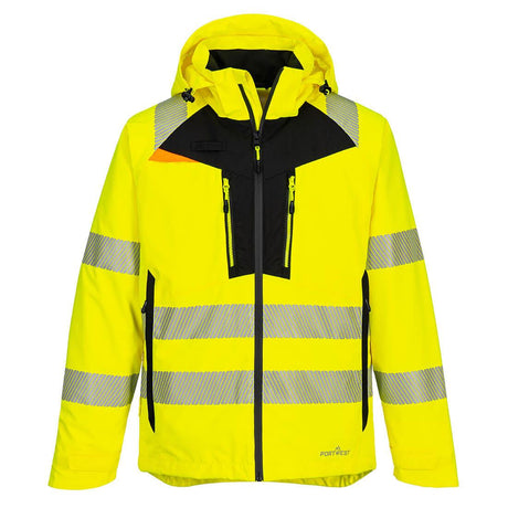 DX4 Hi-Vis Rain Jacket - Yellow