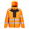 DX4 Hi-Vis 4-in-1 Jacket - Orange/Black