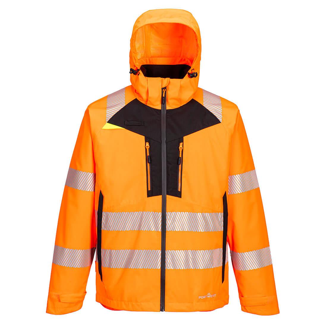 DX4 Hi-Vis 4-in-1 Jacket - Orange/Black