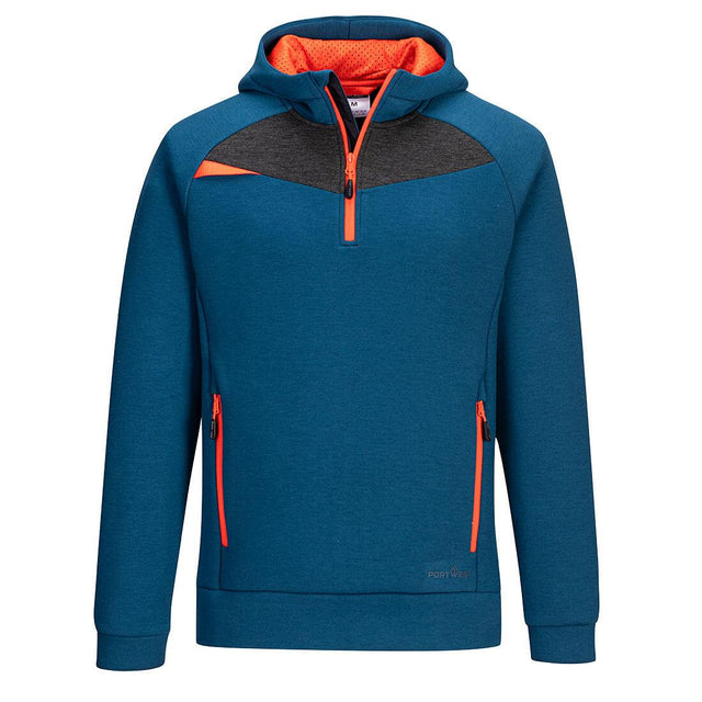 DX4 1/4 Zip Hoodie - Metro Blue