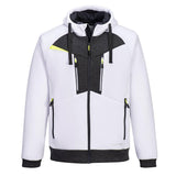 DX4 Zipped Hoodie - White