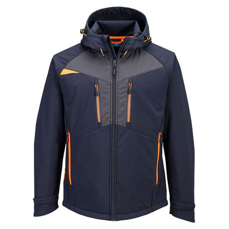DX4 Hooded Softshell (3L) - Dark Navy