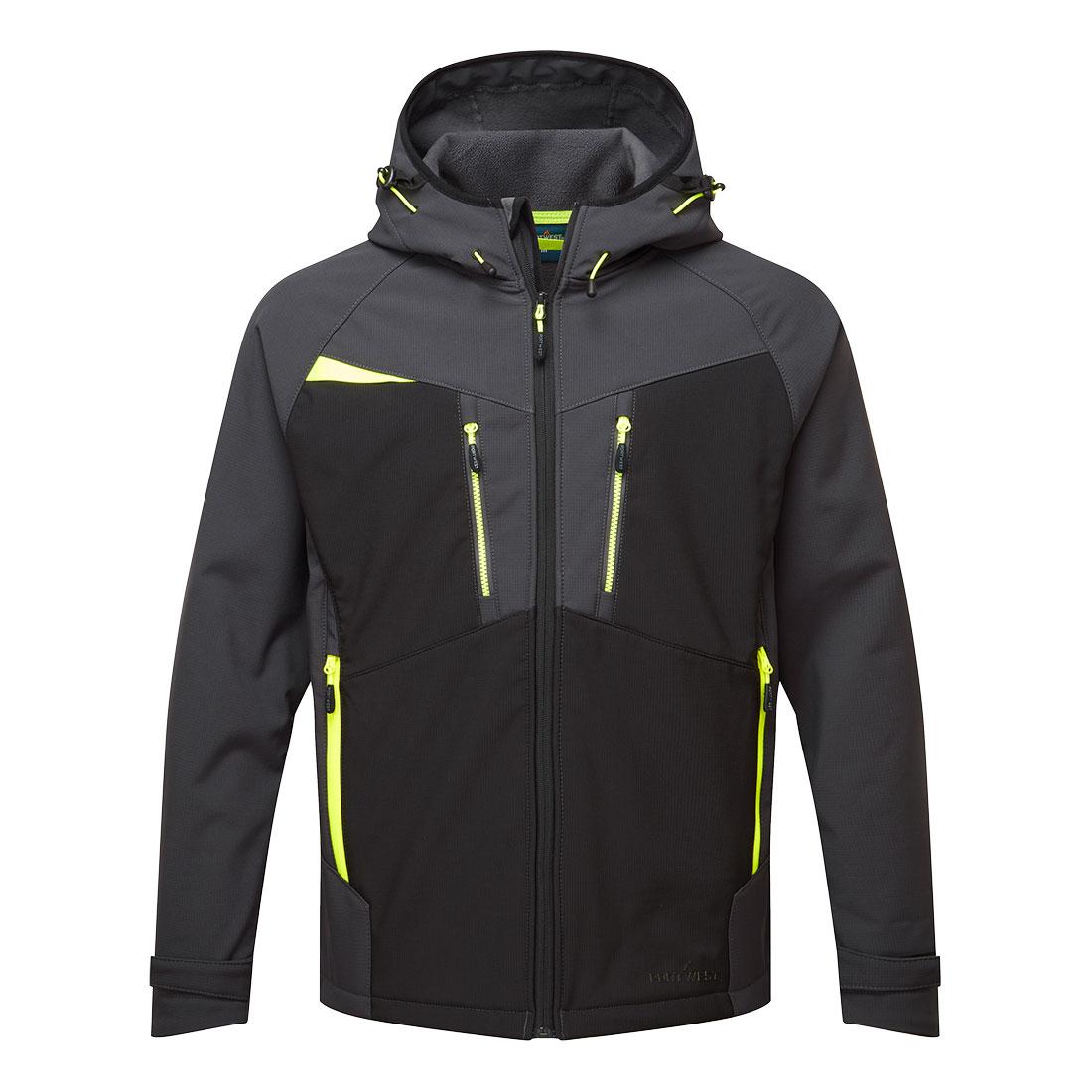 DX4 Hooded Softshell (3L) - Metal Grey