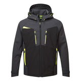 DX4 Hooded Softshell (3L) - Metal Grey