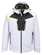DX4 Hooded Softshell (3L) - White