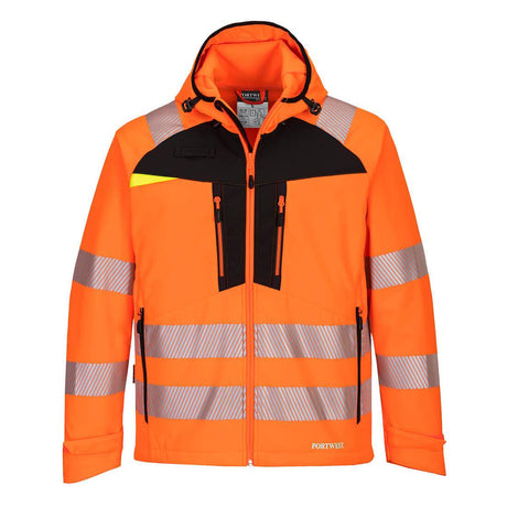 DX4 Hi-Vis Softshell (3L) - Orange/Black