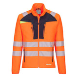 DX4 Hi-Vis Lightweight Stretch Work Jacket - Orange/Black