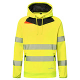 DX4 Hi-Vis Overhead Hoodie - Yellow/Black