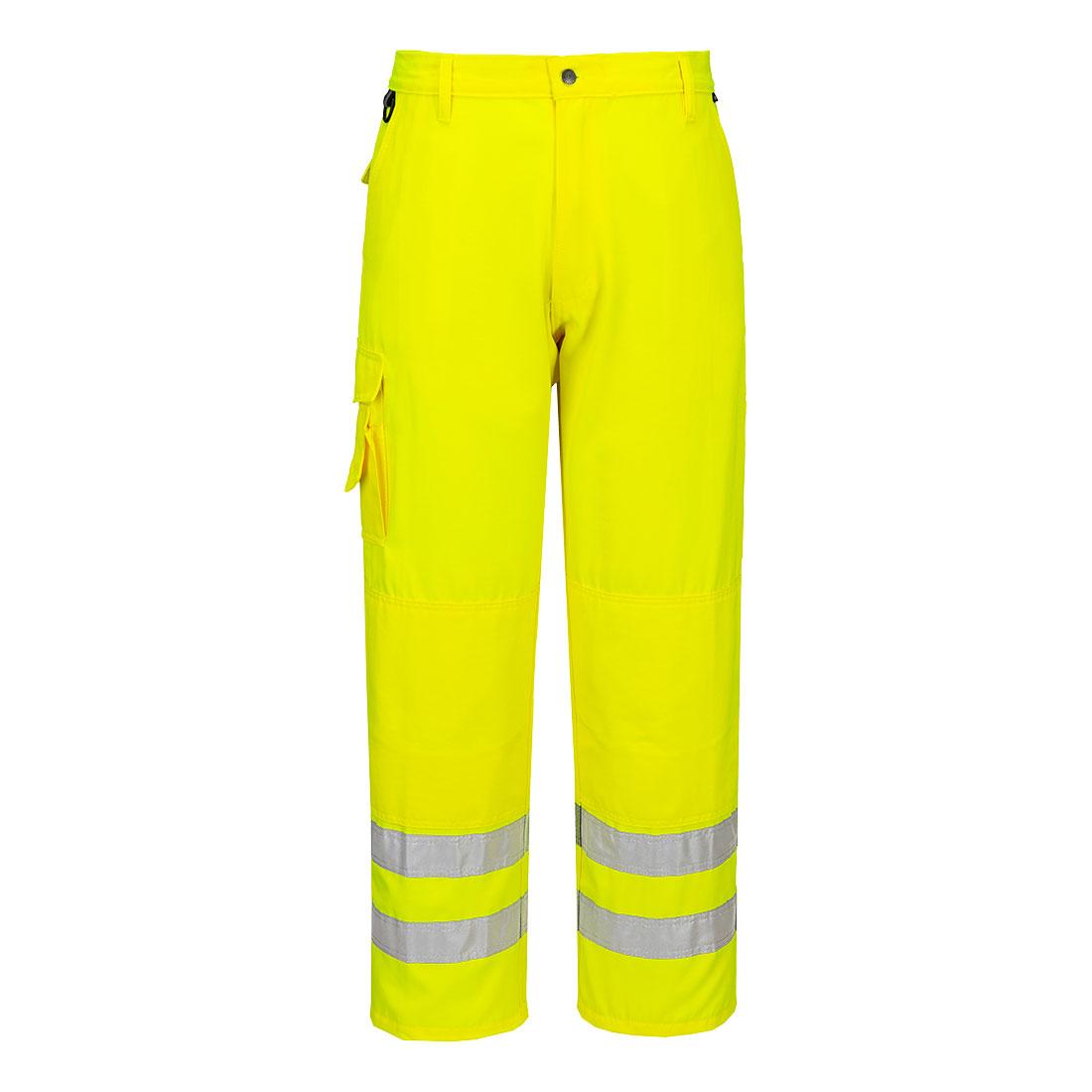 Hi-Vis Work Trousers - Yellow
