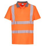 Eco Hi-Vis Polo Shirt S/S (6 Pack) - Orange