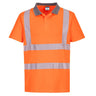 Eco Hi-Vis Polo Shirt S/S (6 Pack) - Orange