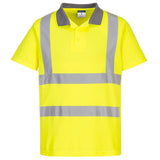 Eco Hi-Vis Polo Shirt S/S (6 Pack) - Yellow