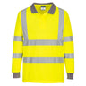 Eco Hi-Vis Polo Shirt L/S (6 Pack) - Yellow
