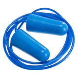 Detectable Corded PU Ear Plugs (200 Pairs) - Blue
