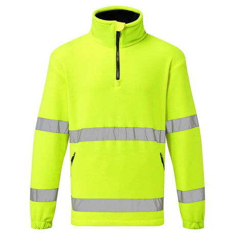 Hi-Vis 1/2 Zip Fleece - Yellow