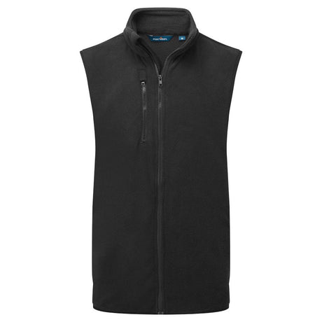 Eco Fleece Gilet - Black