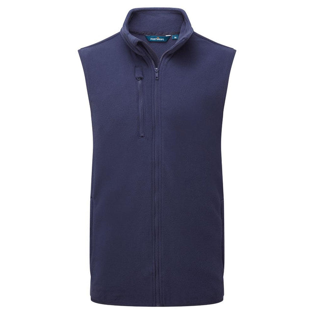 Eco Fleece Gilet - Navy