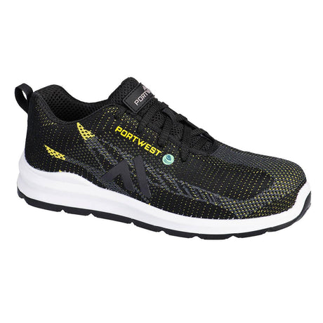 Eco Fly Composite Trainer S1PS SR FO - Black/Yellow