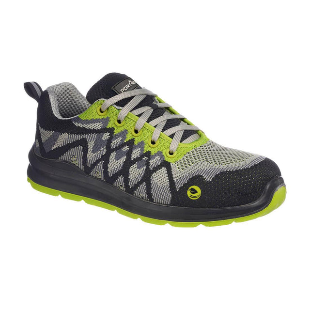 Composite Textile Trainer S1P SRC - Black/Yellow