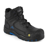 Composite Action Leather Mid Boot S3S ESD HRO SR SC FO - Black/Blue