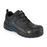 Composite Action Leather Low Shoe S3S ESD HRO SR SC FO - Black/Blue