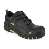 Composite Action Leather Low Shoe S3S ESD HRO SR SC FO - Black/Yellow