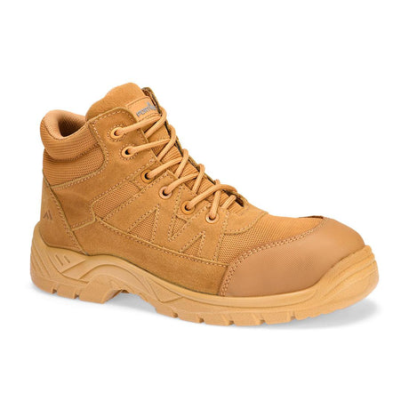 Composite Textile and Suede Ankle Boot S1PL SR FO - Wheat