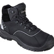 Composite Action Leather Ankle Boot S3L FO SR - Black