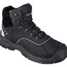 Composite Action Leather Ankle Boot S3L FO SR - Black