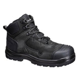 Composite Nubuck Leather Mid Boot S3S HRO SR FO SC LG - Black