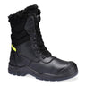 Steel Leather Winter High Boot S3L SC HRO CI SR - Black