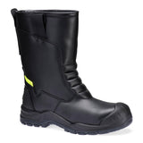 Steel Leather Winter Rigger Boot S3L SC HRO CI SR - Black