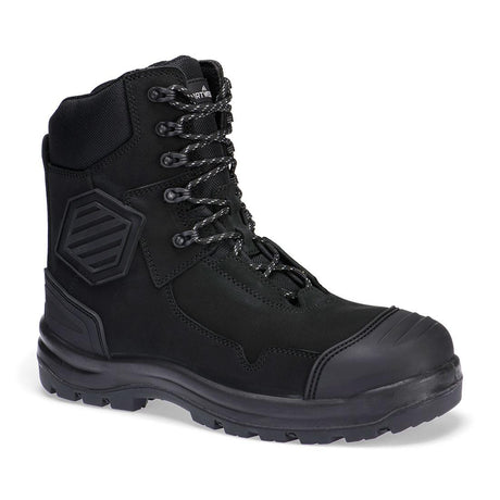 Composite Leather Shin Boot S3S HRO FO SC HI CI AN LG SR - Black