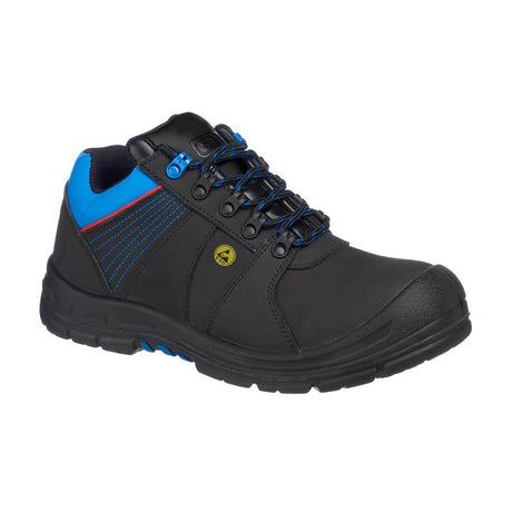 Composite Action Nubuck Low Shoe S3 ESD HRO SRC - Black/Blue