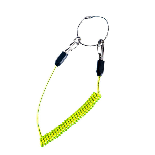 Coiled Tool Lanyard - Green