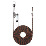 10m Rope Guided Fall Arrest - Black/Orange