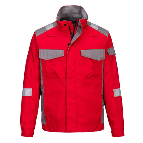 Bizflame Industry  Two Tone FR Jacket - Red