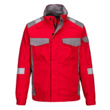 Bizflame Industry  Two Tone FR Jacket - Red