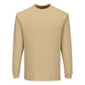 Modaflame Knit Anti-Static FR Long Sleeve T-Shirt - Tan
