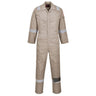 Bizflame Work FR Super Lightweight Anti-Static Coverall - Khaki