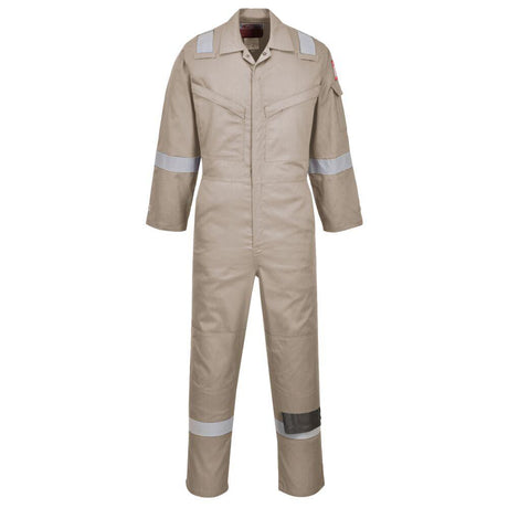 Bizflame Work Lightweight FR Coverall - Khaki