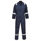 Bizflame Work Lightweight Insect Repellent FR Coverall - Navy