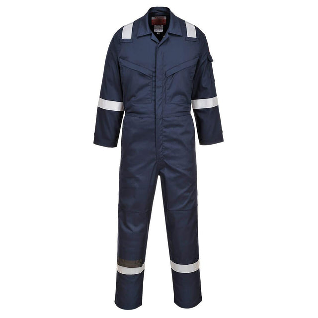 Bizflame Work Lightweight Insect Repellent FR Coverall - Navy