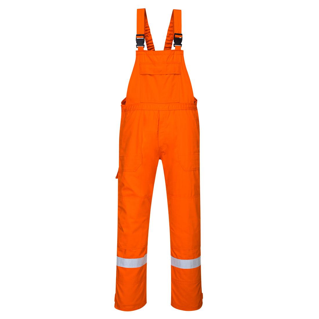 Bizflame Work FR Bib and Brace - Orange