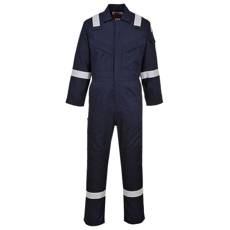 Bizflame Work Light Weight Anti-Static FR Coverall 280g - Navy Tall