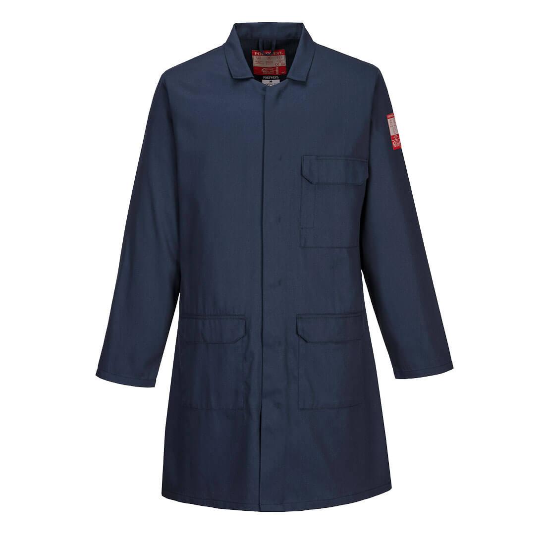 Bizflame Work Lightweight FR Coat - Navy