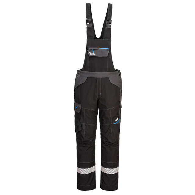 WX3 Modaflame Work FR Bib and Brace - Black