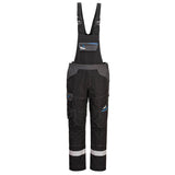 WX3 Modaflame Work FR Bib and Brace - Black