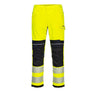 PW3 Modaflame Work Hi-Vis Multi-Norm FR Trousers - Yellow/Black
