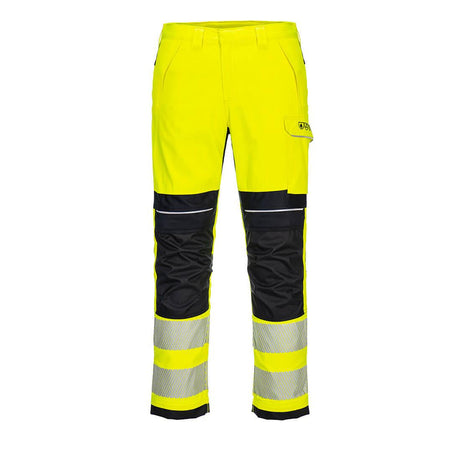 PW3 Modaflame Work Hi-Vis Multi-Norm FR Trousers - Yellow/Black
